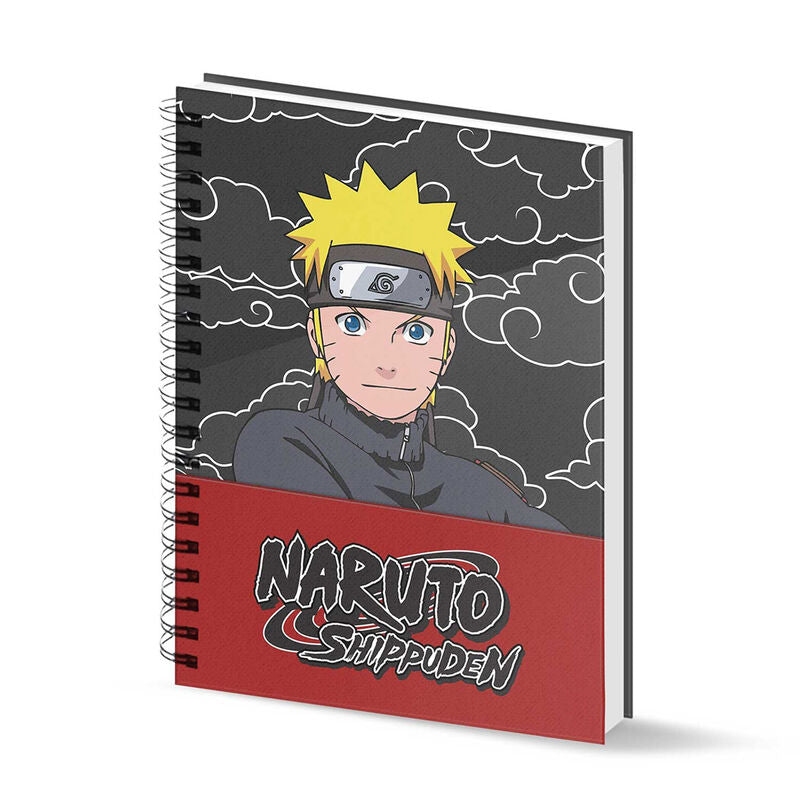 Caderno A4 Clouds Naruto Shippuden ANIMATEK