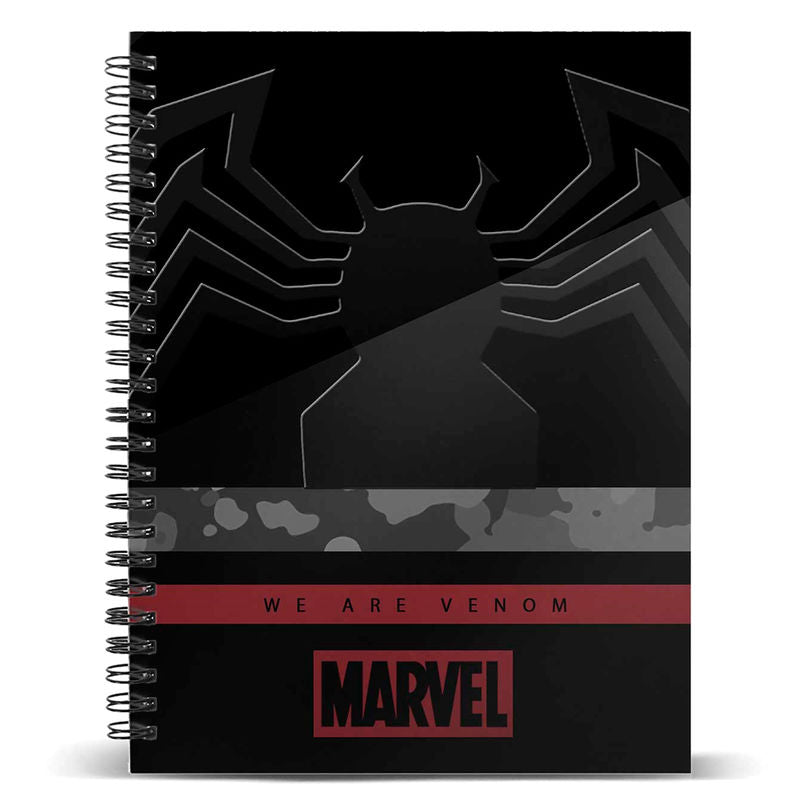 Caderno A4 Marvel Venom Monster - 120 folhas ANIMATEK