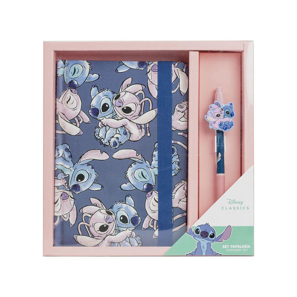 Caderno A5 Disney Stitch + Esferográfica 2700000879 ANIMATEK