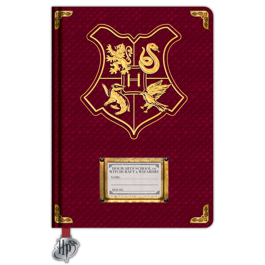 Caderno A5 Hogwarts - Harry Potter ANIMATEK