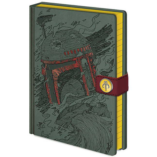 Caderno Premium Star Wars A5 Boba Fett ANIMATEK