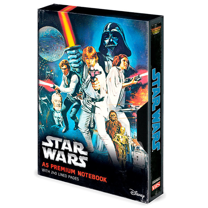 Caderno Premium Star Wars A5 VHS ANIMATEK