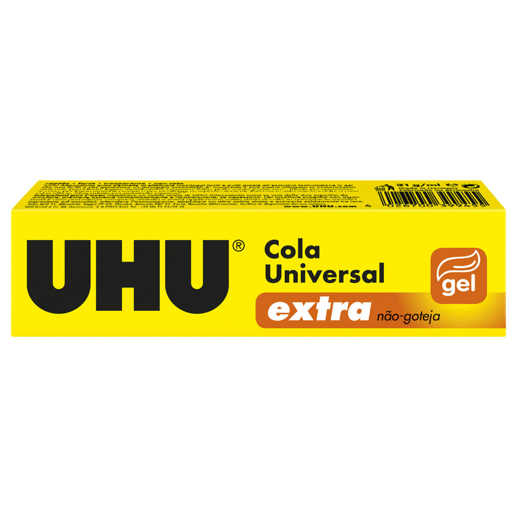 Cola Universal Uhu Extra Gel Tubo 31ml 39945 ANIMATEK