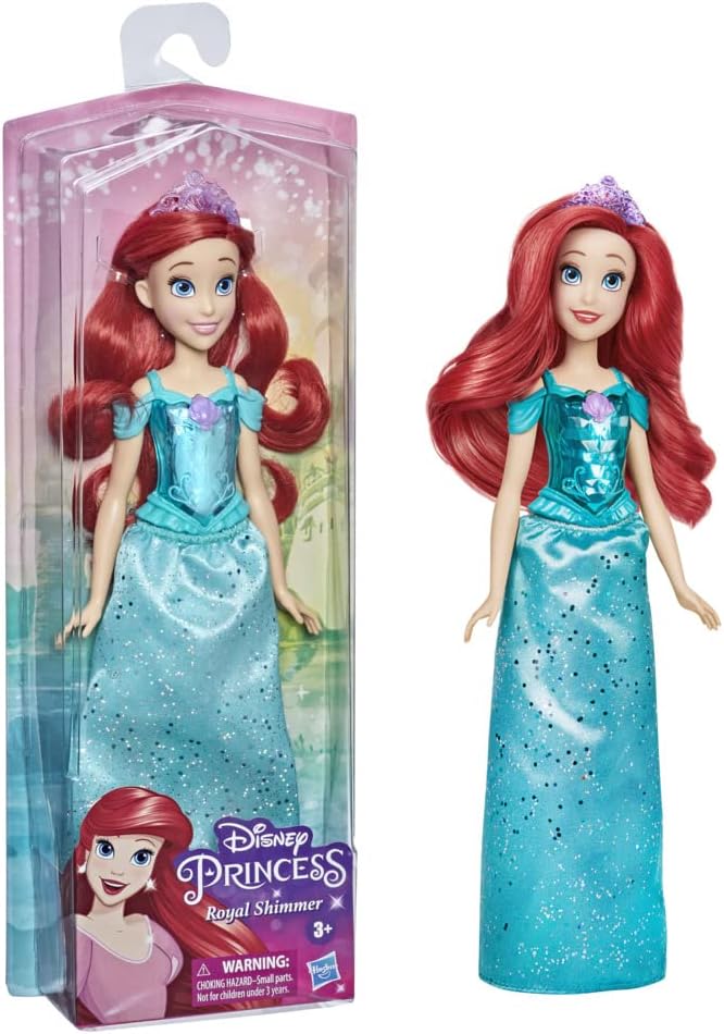 Disney Royal Shimmer Little Mermaid Ariel Doll - A Pequena Sereia 30 cm ANIMATEK