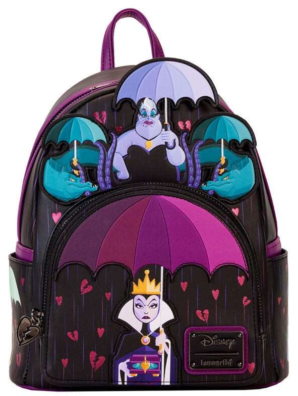 Disney Villains by Loungefly Mini Backpack Curse Your Hearts ANIMATEK
