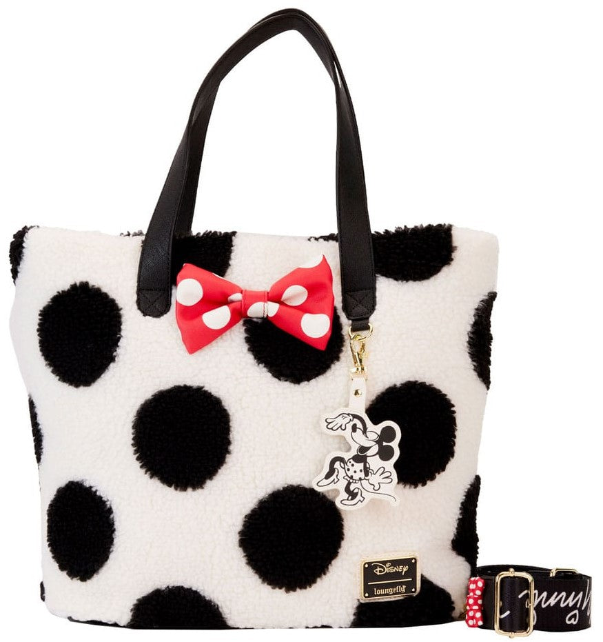 Disney by Loungefly Tote Bag Minnie Rocks the Dots ANIMATEK