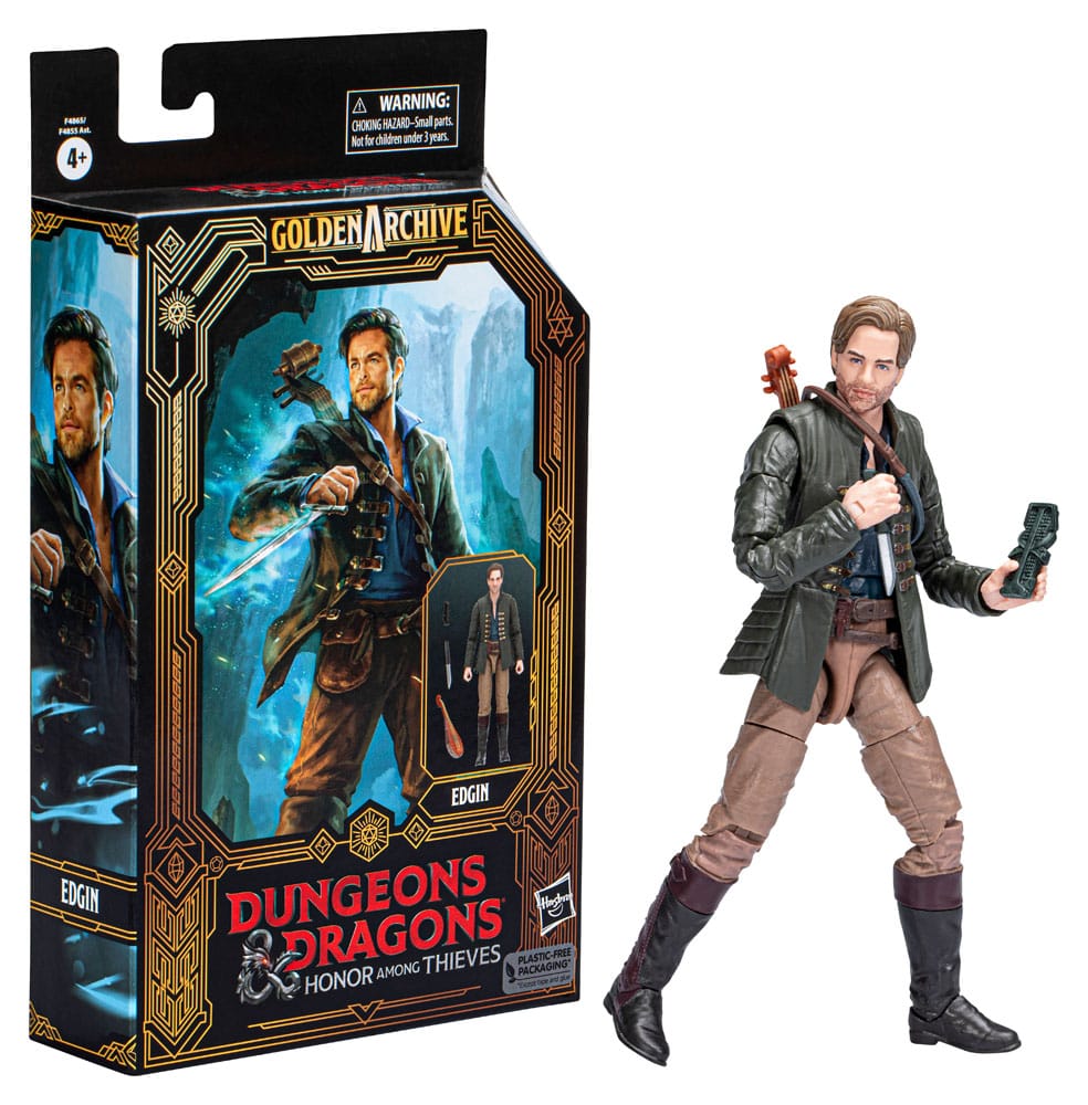 Dungeons & Dragons: Honor Among Thieves Golden Archive Action Figure Edgin 15 cm ANIMATEK