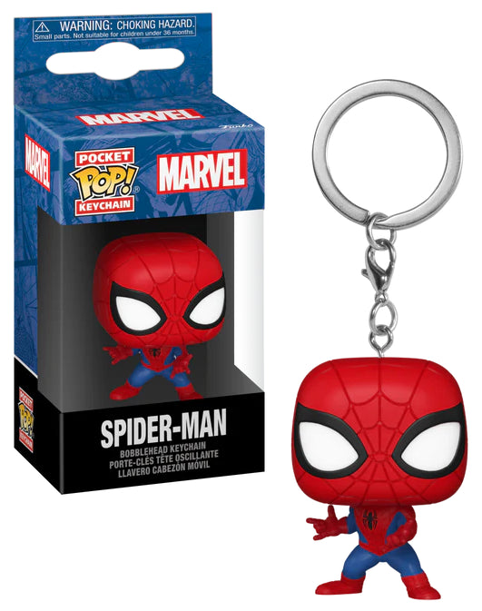 Porta-Chaves Pocket POP! Marvel Spider-Man Classics 4 cm