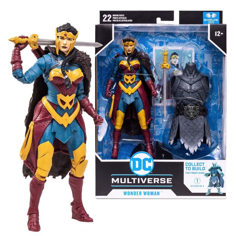 Figura DC Multiverse Wonder Woman Endless Winter 18cm ANIMATEK