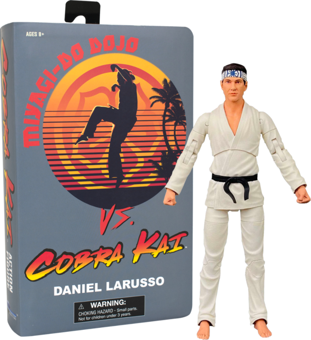 Figura Exclusiva Cobra Kai Daniel LaRusso SDCC 2022 - 18cm ANIMATEK