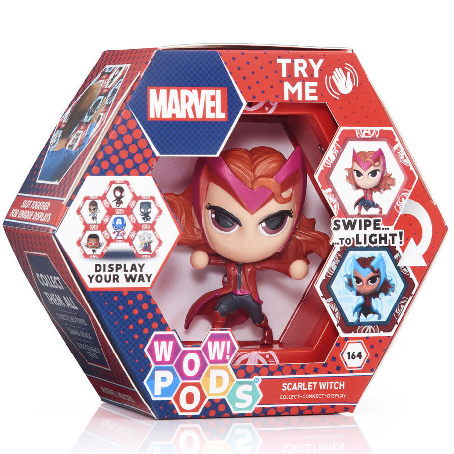 Figura Marvel LED WOW! POD Scarlet Witch ANIMATEK