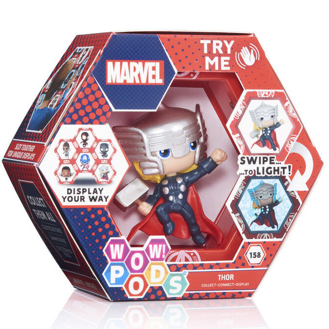 Figura Marvel LED WOW! POD Thor ANIMATEK