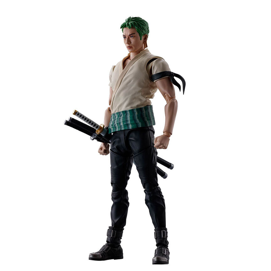 Figura One Piece Netflix Roronoa Zoro S.H. Figuarts 14,5 cm ANIMATEK