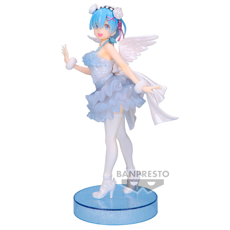 Figura Re:Zero Starting Life in Another World - Rem Clear & Dressy 22cm ANIMATEK