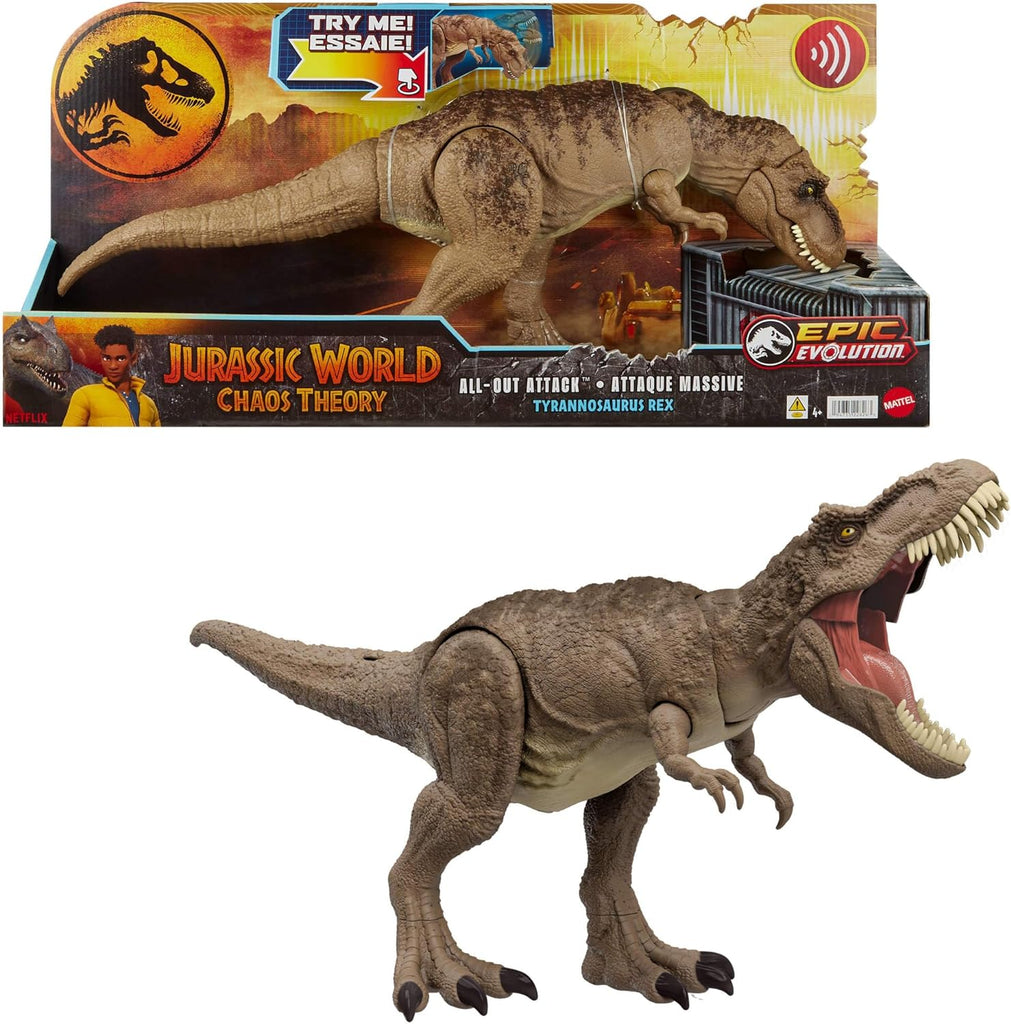 Figura de Ação Jurassic World Epic Evolution - All-Out Attack ANIMATEK