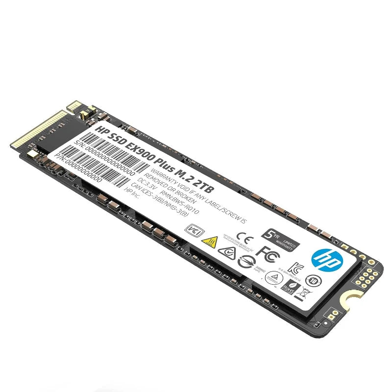 HP SSD EX900 Plus 2TB PCIe Gen 3x4 NVMe ANIMATEK