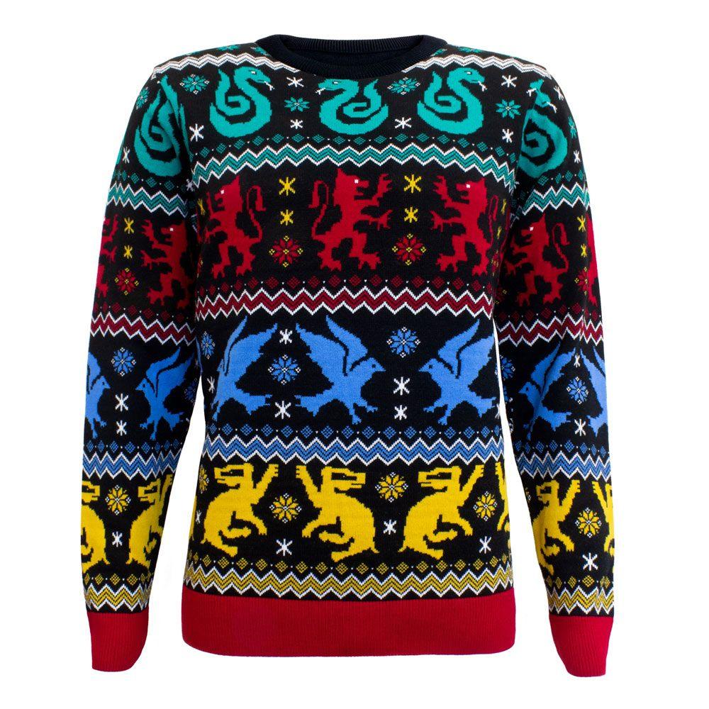 Harry Potter Sweatshirt Christmas Jumper Houses ANIMATEK