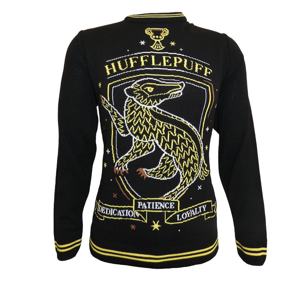 Harry Potter Sweatshirt Christmas Jumper Hufflepuff ANIMATEK