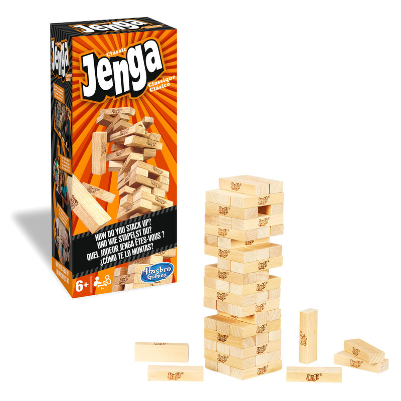 Hasbro Gaming - Jenga Clássico ANIMATEK