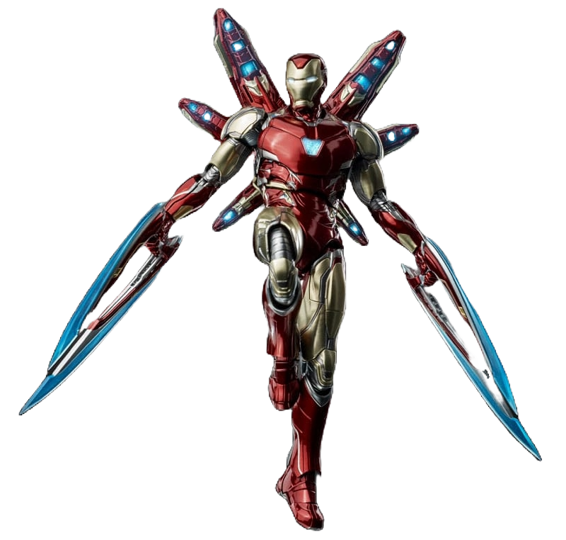 PRÉ-ENCOMENDA - Iron Man Mark 85 17 cm - Infinity Saga DLX