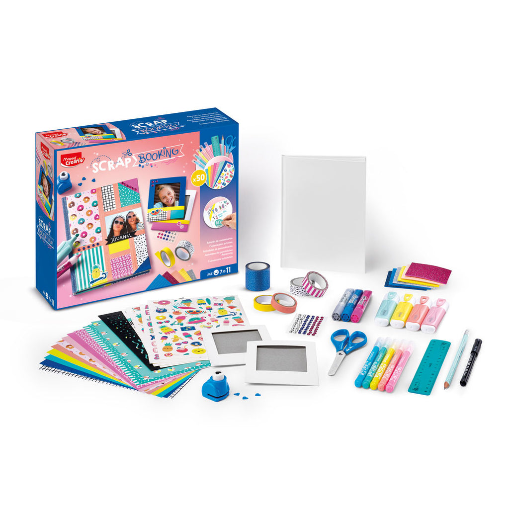 Kit Scrapbooking Maped Creativ C/50 Acessórios 907054 ANIMATEK