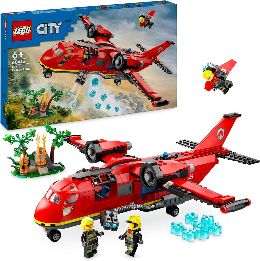 LEGO City - Avião de Resgate dos Bombeiros ANIMATEK