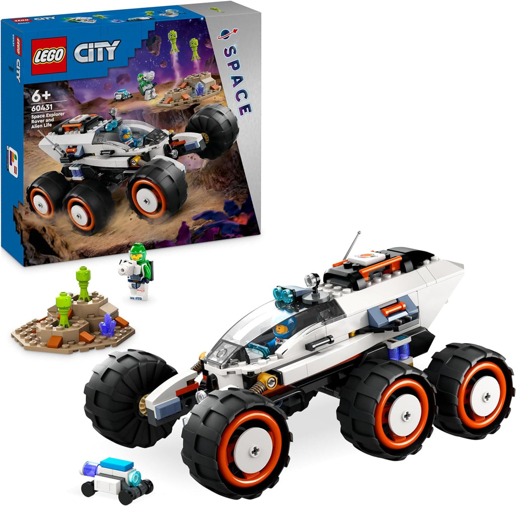 LEGO City Carro de Exploração Espacial e Vida Extraterrestre 60431 ANIMATEK