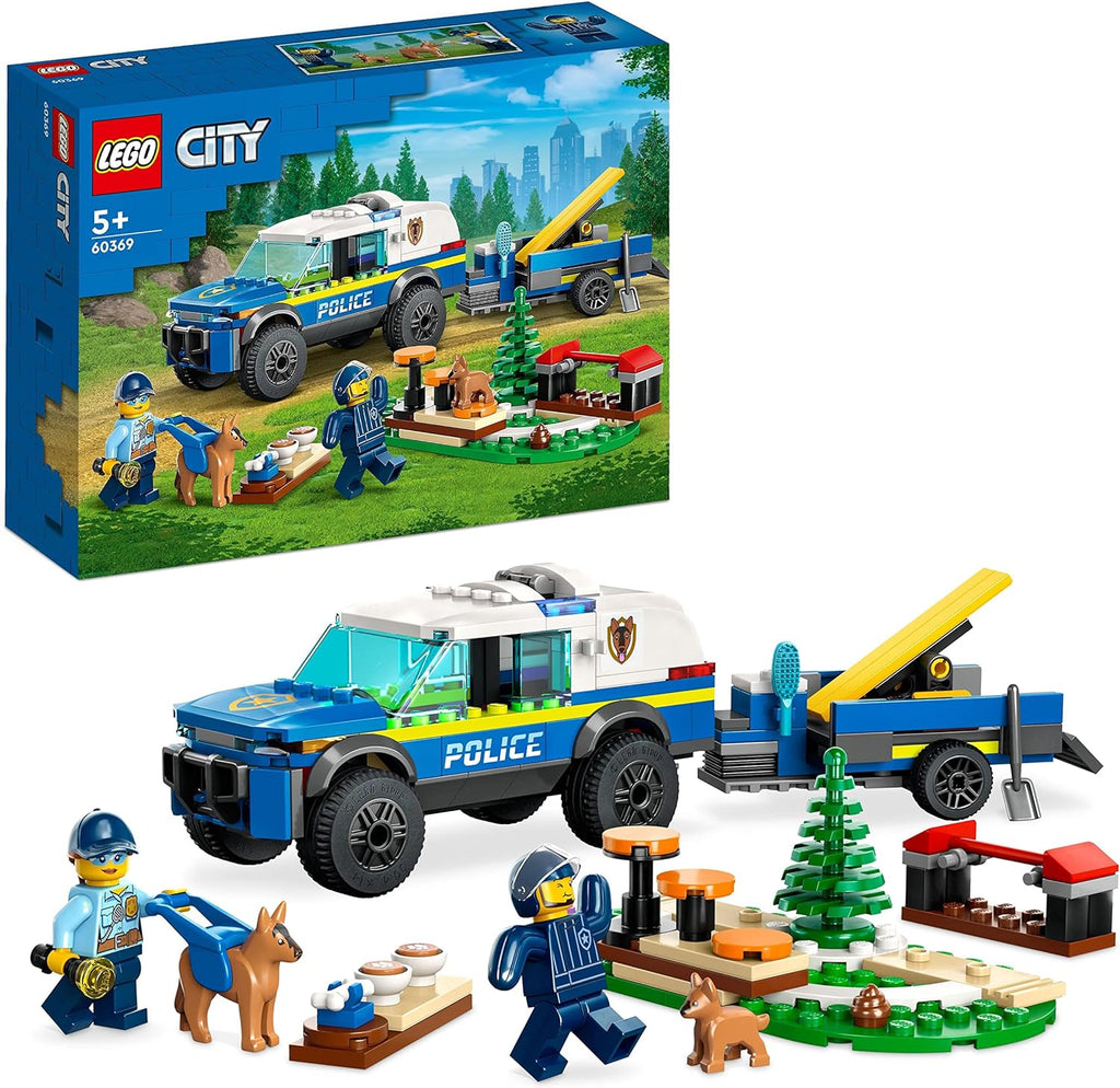 LEGO City Treino de Cão-Polícia Móvel 60369 ANIMATEK