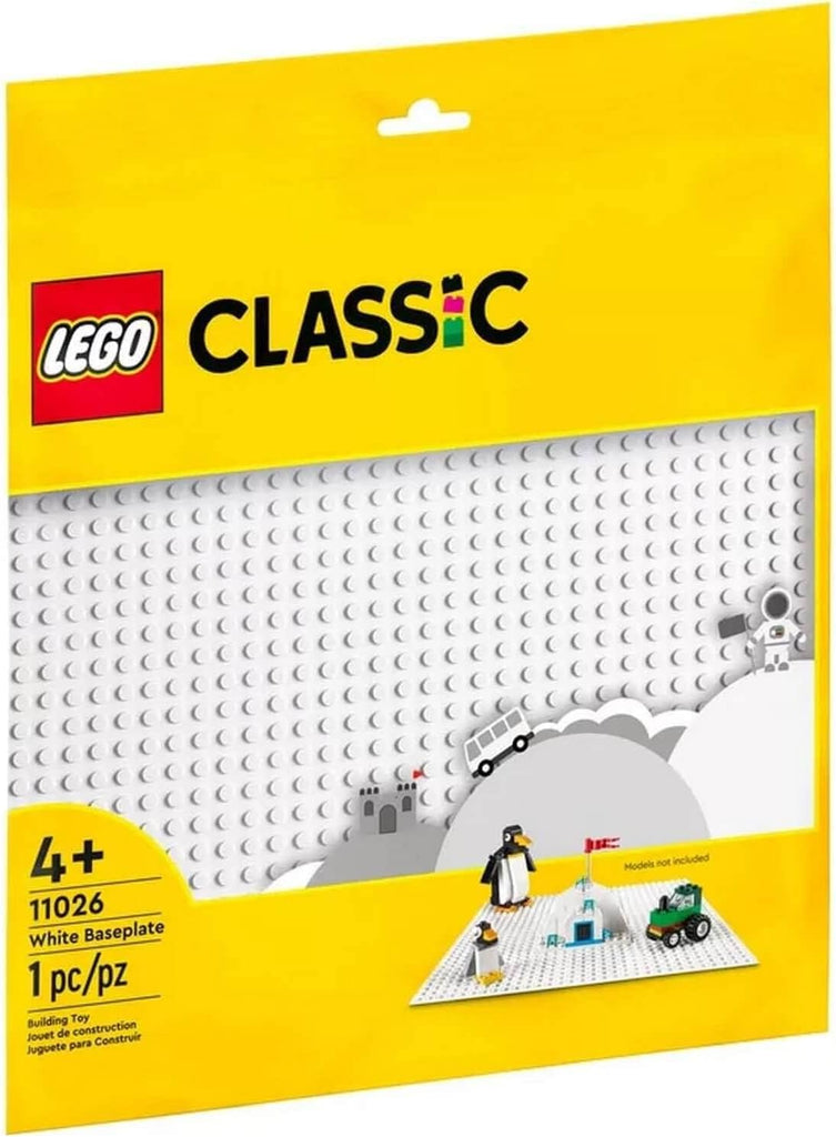 LEGO Classic Placa de Construção Branca 11026 - Base de 32x32 ANIMATEK