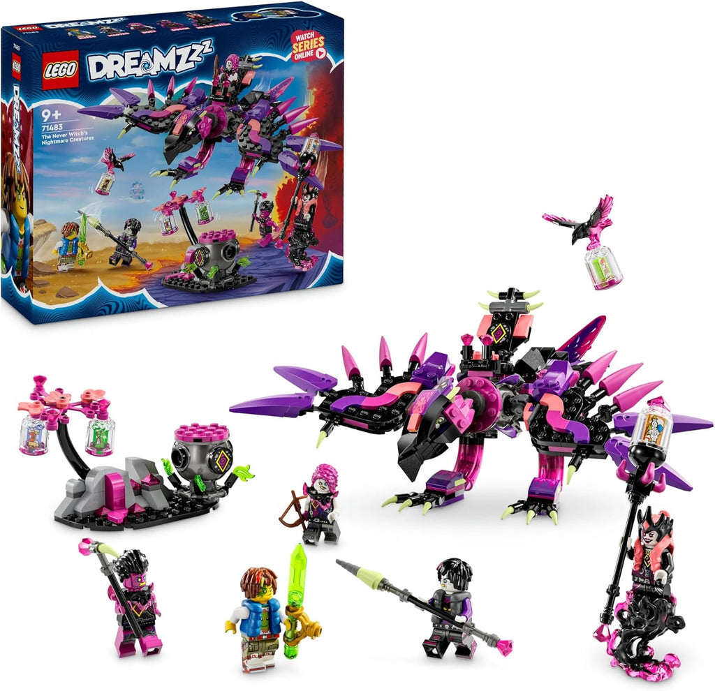 LEGO DREAMZzz™ Criaturas Assombrosas da Bruxa do Nunca ANIMATEK