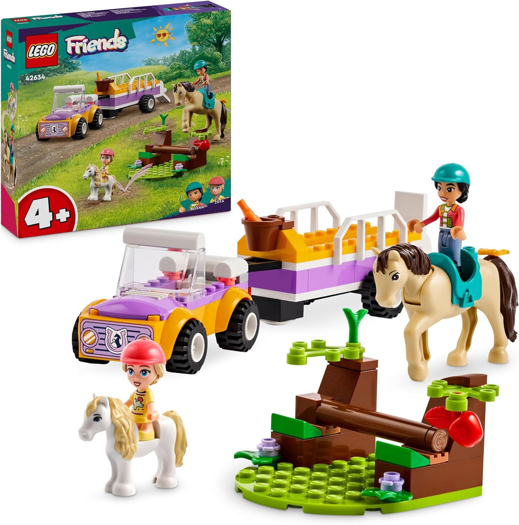 LEGO Friends Atrelado com Cavalo e Pónei 42634 ANIMATEK