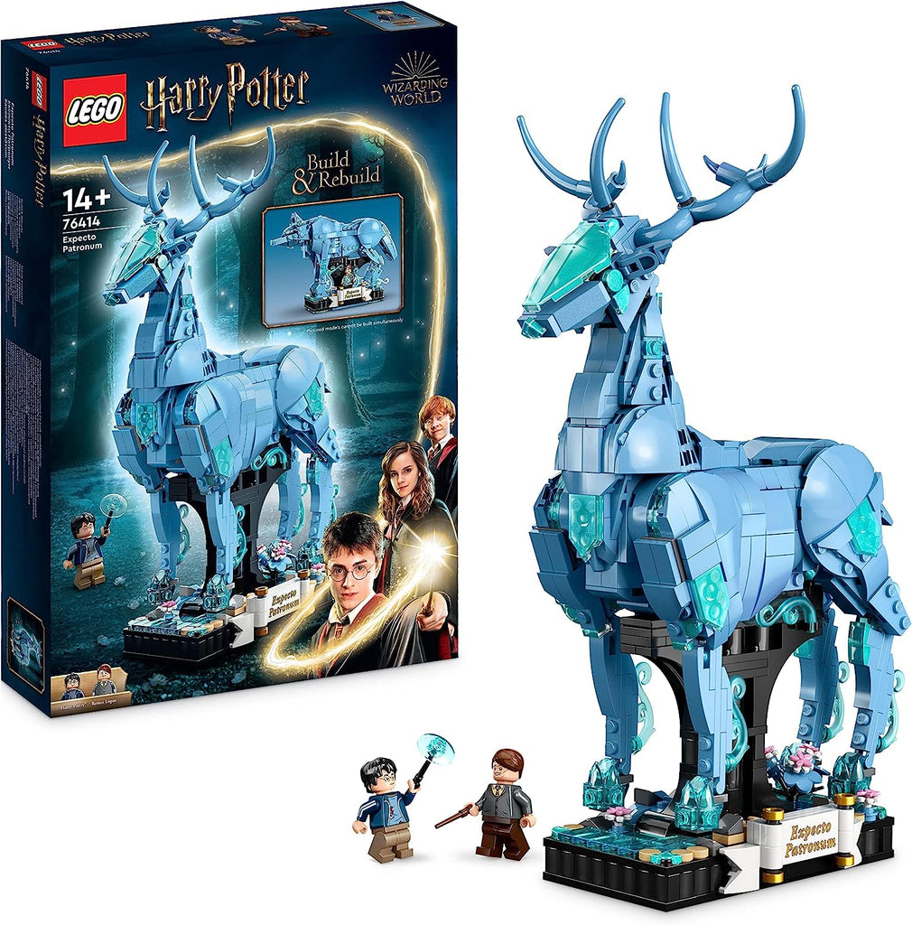 LEGO Harry Potter Expecto Patronum 76414 - Conjunto Mágico 2 em 1 ANIMATEK