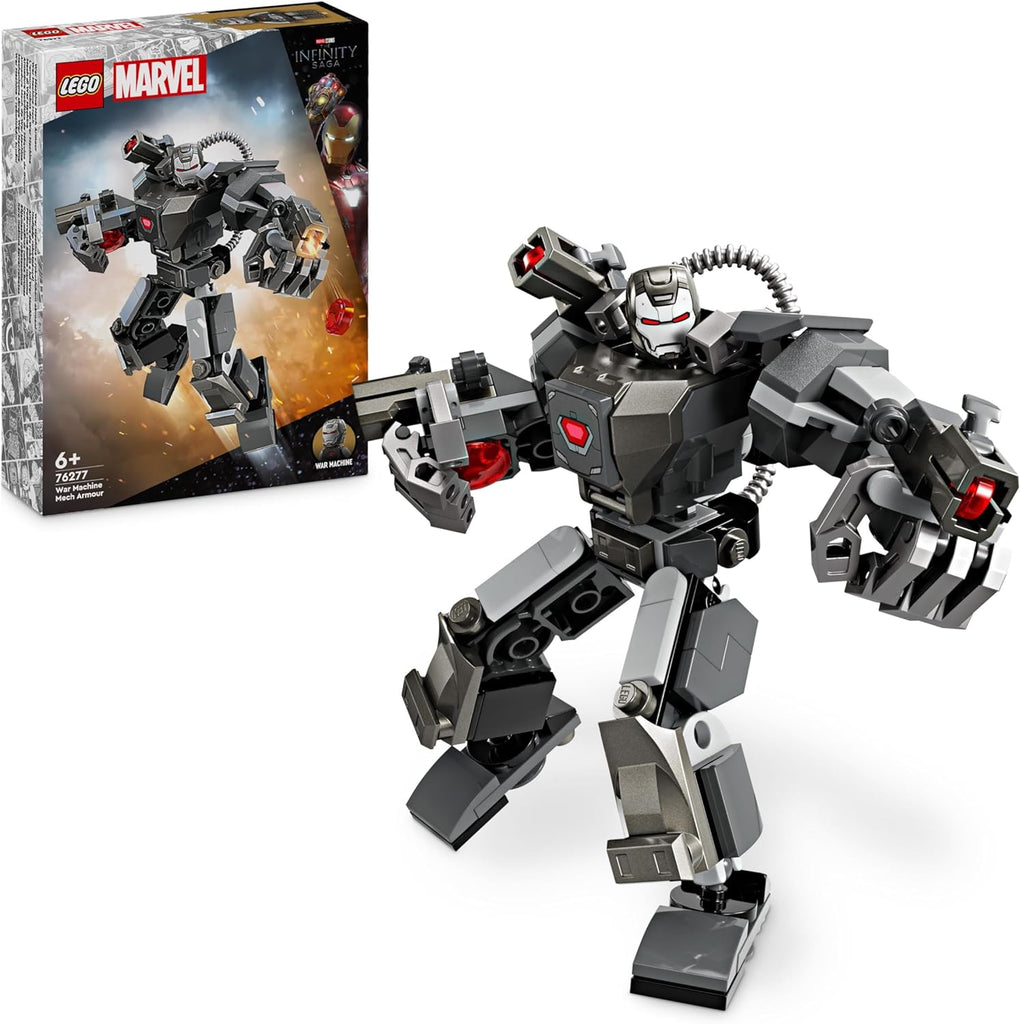 LEGO Marvel Armadura Mech de War Machine 76277 ANIMATEK