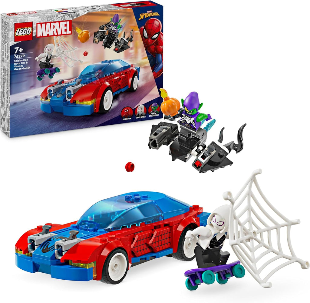 LEGO Marvel Carro de Corrida Spider-Man e Green Goblin Venom 76279 ANIMATEK