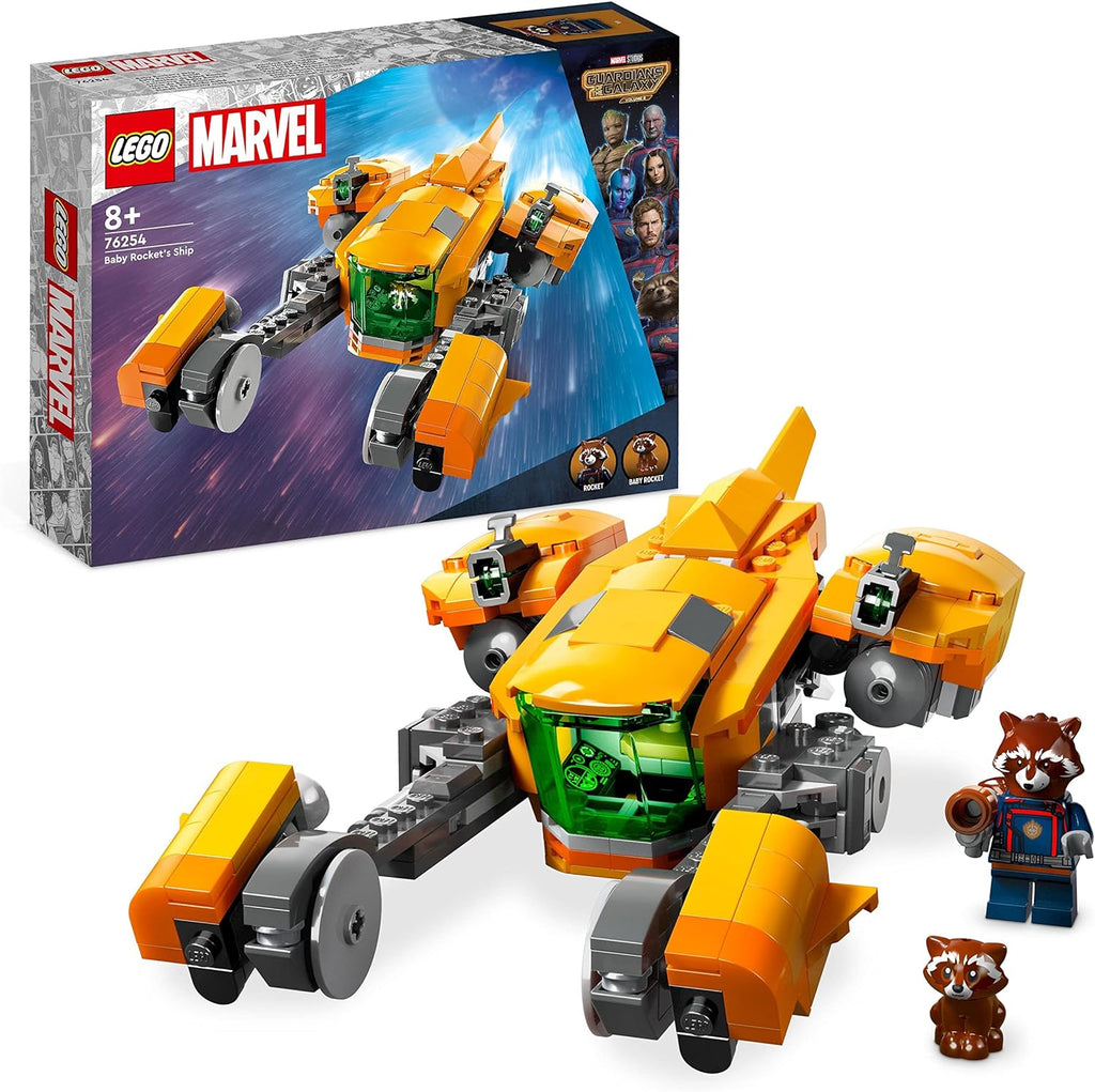 LEGO Marvel Nave do Bebê Rocket 76254 - Guardiões da Galáxia 3 ANIMATEK