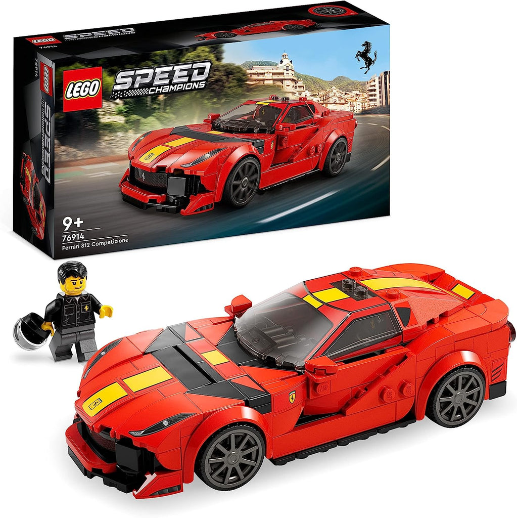 LEGO Speed Champions Ferrari 812 Competizione 76914 - Réplica de Alta Velocidade! ANIMATEK