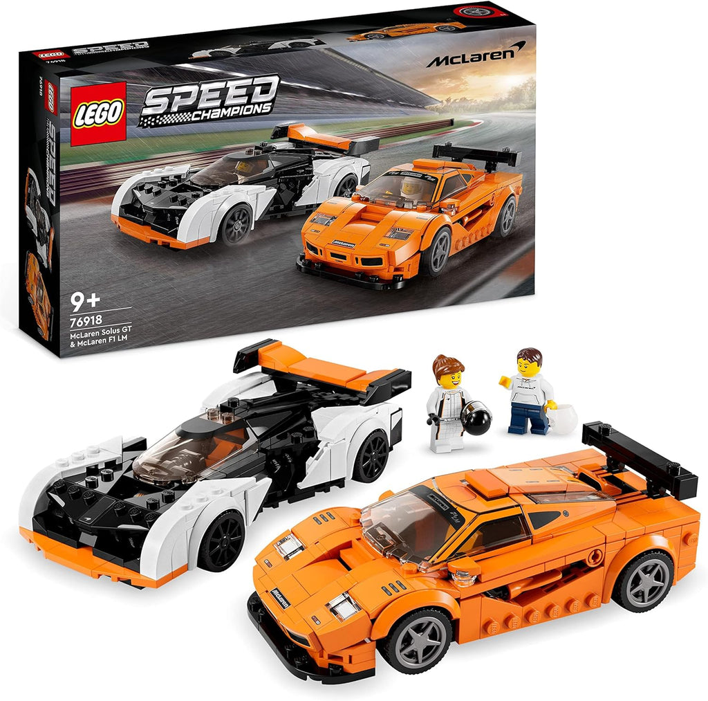 LEGO Speed Champions McLaren Solus GT e McLaren F1 LM 76918 ANIMATEK