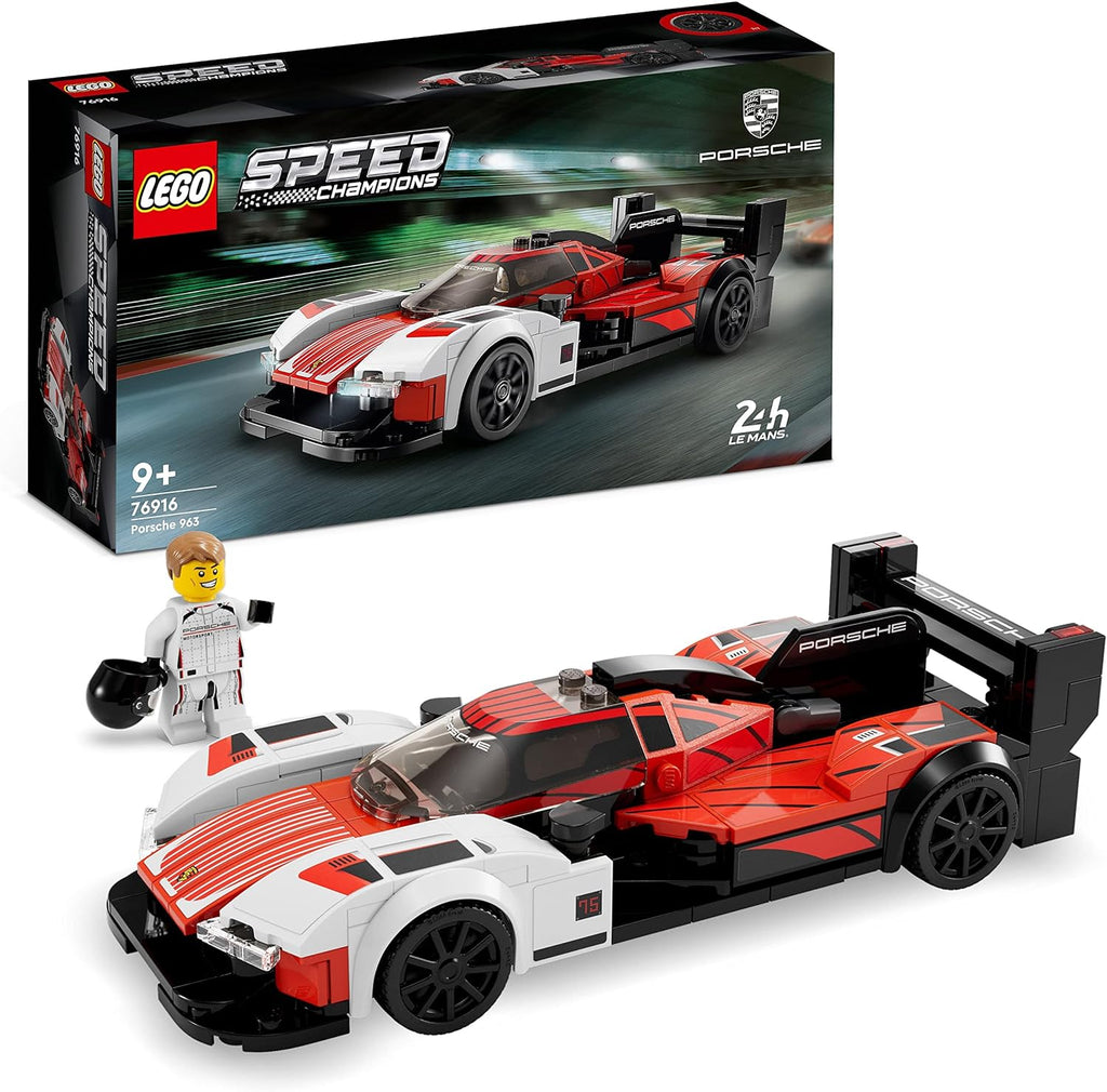 LEGO Speed Champions Porsche 963 76916 - Réplica Colecionável ANIMATEK