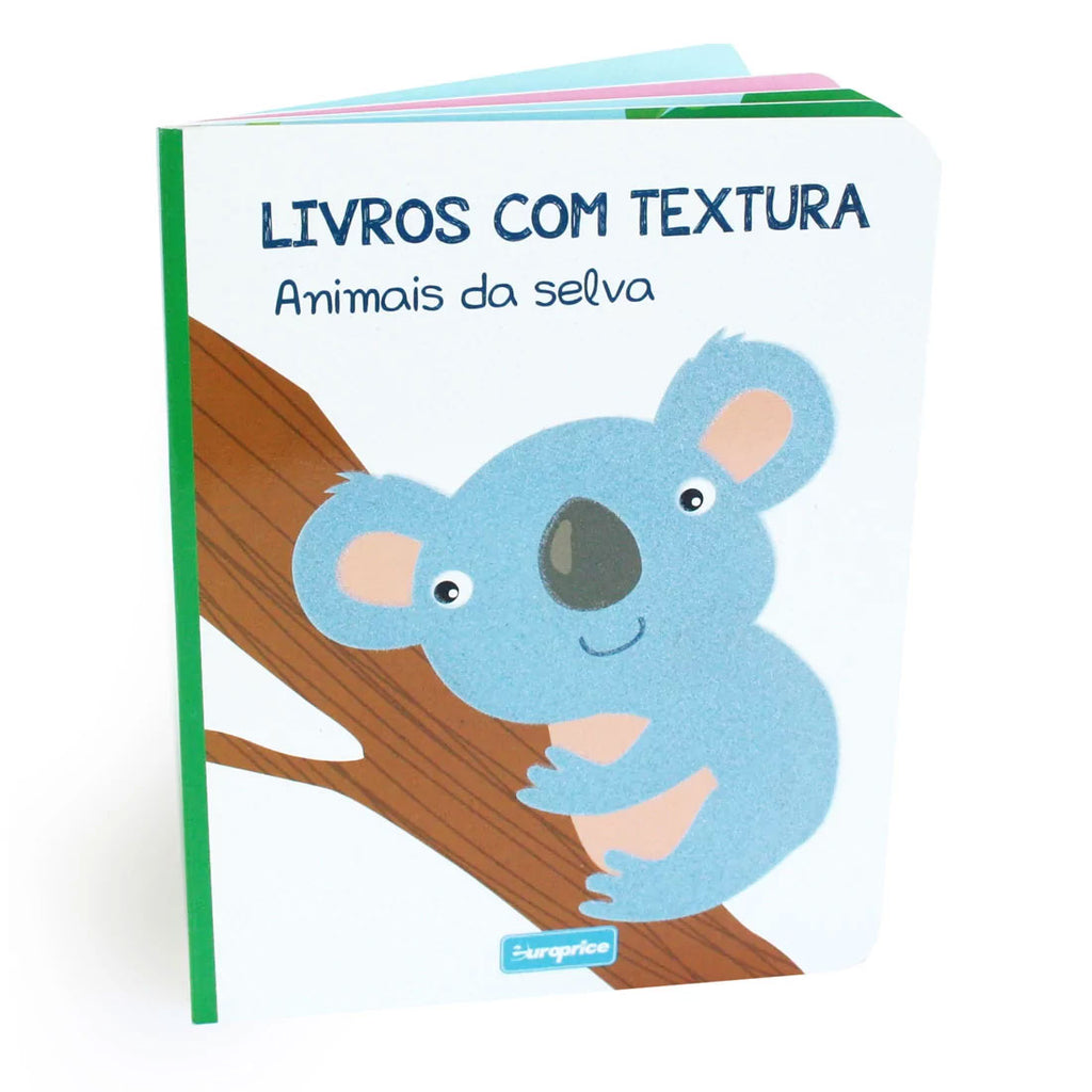 Livros Com Textura - Animais Da Selva Europrice Ed7158-b (Português) ANIMATEK