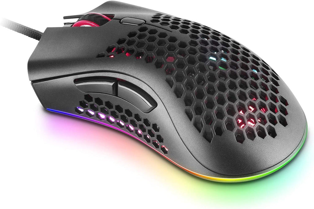 Mars Gaming MMEX 32000DPI 75G RGB BLACK USB ANIMATEK