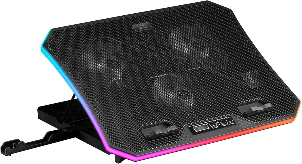 Mars Gaming Stand XL 19'' ARGB 3 Ventiladores Suporte para Telemóvel ANIMATEK