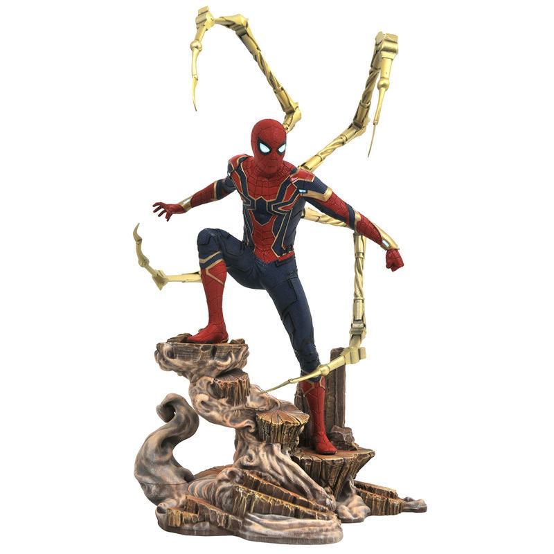 Marvel Avengers: Infinity War - Figura Diorama Iron Spider-Man 23cm ANIMATEK