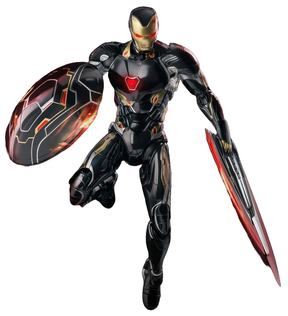 Marvel Infinity Saga DLX Iron Man Mark 50 (Black X Gold) 17 cm