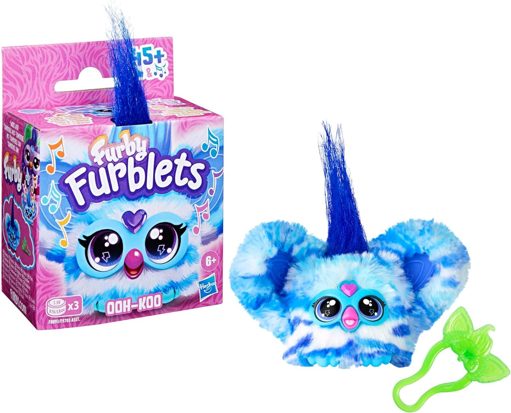 Mini Furby Ooh Koo Furblet - Peluche Eletrónico Interativo ANIMATEK