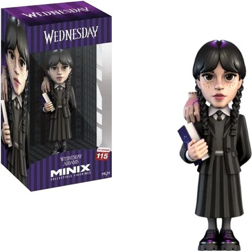 Minix Wednesday Addams com Coisa - Wednesday 12cm ANIMATEK