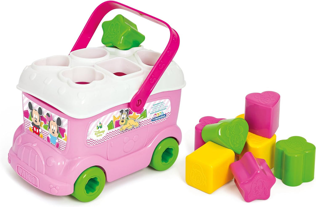 Minnie Autocarro Formas E Cores Clementoni Baby 14933 ANIMATEK