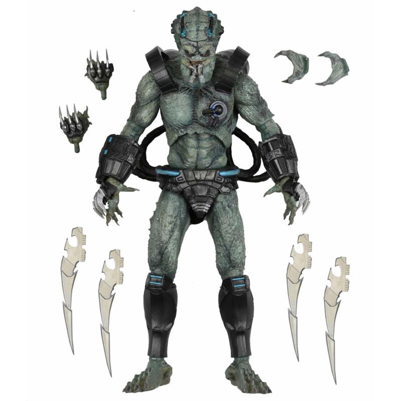 NECA Figura Ultimate Deluxe Stone Heart Concrete Jungle Predator 18cm ANIMATEK