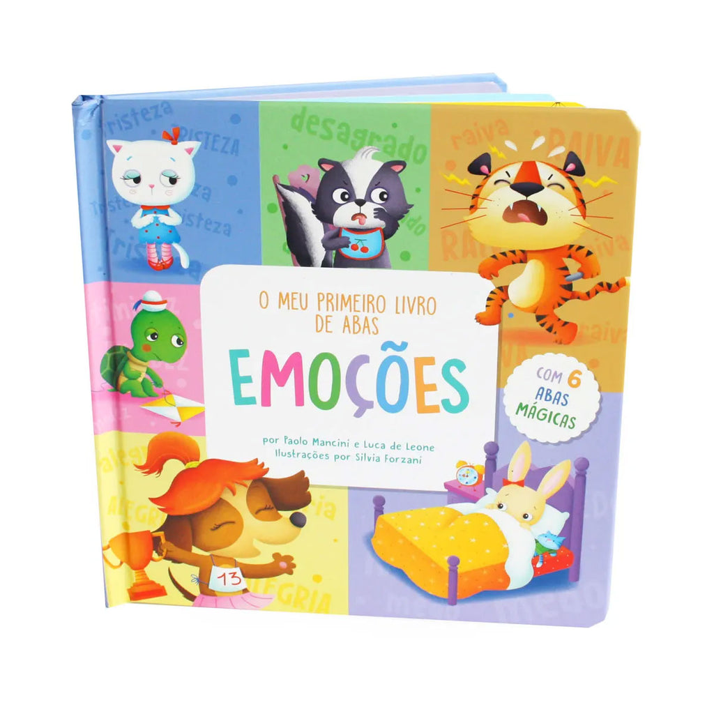 O Meu Primeiro Livro de Abas - Emoções Europrice Ed7202-b (Português) ANIMATEK