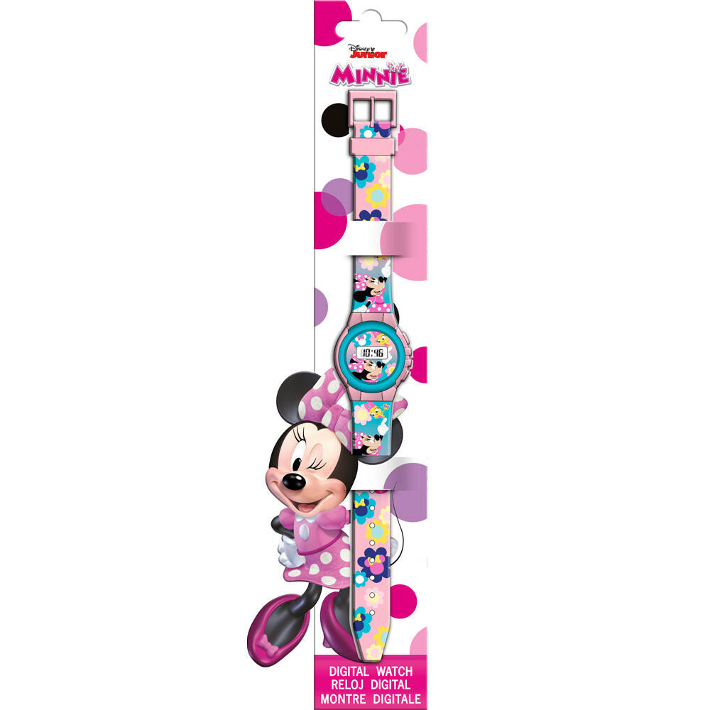 Relógio de Pulso Digital Disney Minnie Mouse MN4443