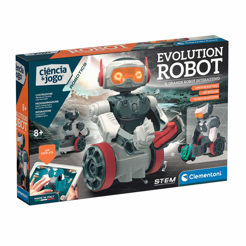 Robot Interativo Evolution 2.0 Clementoni Ciência & Jogo 67793